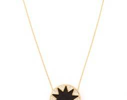 House of Harlow 1960 Double Sunburst Pendant Necklace