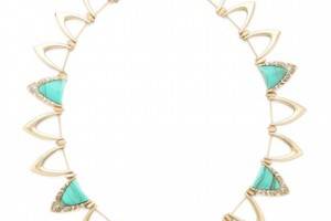 House of Harlow 1960 Goddess Trinity Collar Necklace