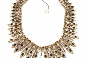 House of Harlow 1960 Gypsy Feather Necklace