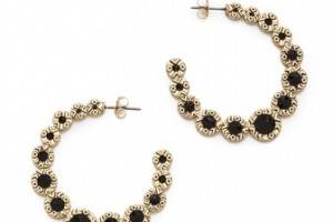 House of Harlow 1960 Olbers Paradox Hoop Earrings