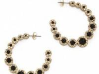 House of Harlow 1960 Olbers Paradox Hoop Earrings