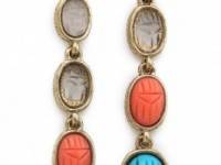 House of Harlow 1960 Renewal of Life Earrings