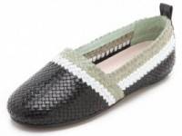 House of Harlow 1960 Woven Kye Flats
