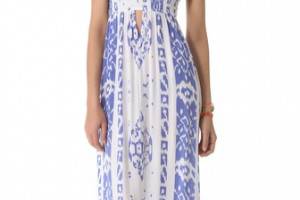 Indah Anjeli Empire Cover Up Maxi Dress