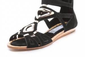 Ivy Kirzhner Babylon Suede Sandals