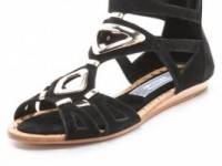 Ivy Kirzhner Babylon Suede Sandals