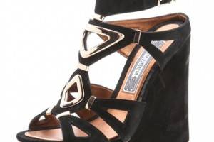 Ivy Kirzhner Nile Wedge Suede Sandals