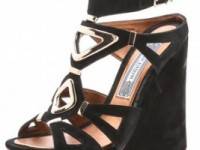 Ivy Kirzhner Nile Wedge Suede Sandals