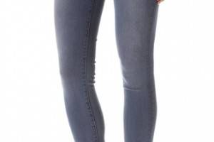 J Brand Anja Cropped Cuff Skinny Jeans