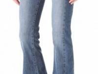 J Brand Chrissy Patchwork Flare Jeans