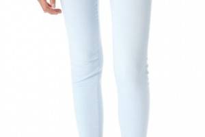 J Brand Mid Rise Cropped Jeans