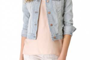 J Brand Slim Fitted Denim Jacket