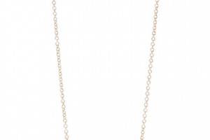 Jacquie Aiche CZ Mini Bar Necklace