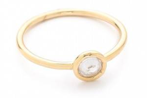 Jacquie Aiche Hammered Waif Ring