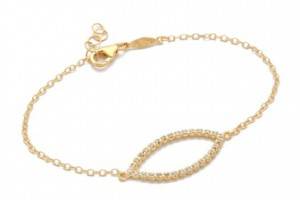 Jacquie Aiche Marquis Shape Bracelet