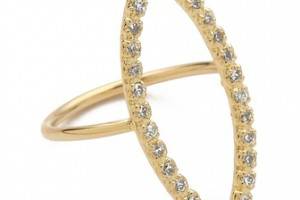 Jacquie Aiche Marquis Shaped Ring