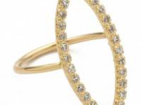 Jacquie Aiche Marquis Shaped Ring