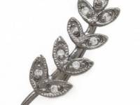 Jacquie Aiche Pave Medium Leaf Ear Cuff