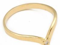 Jacquie Aiche Stackable V Ring