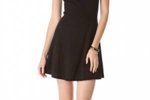 James Perse Crew Neck Flare Dress