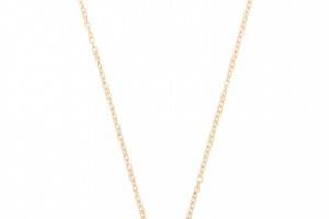 Jamie Wolf Small Oval Aladdin Pave Necklace