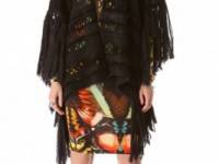 Jean Paul Gaultier Knit Fringe Poncho