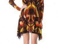 Jean Paul Gaultier Printed Turtleneck Dress