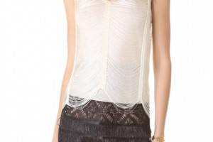 Jean Paul Gaultier V Neck Top