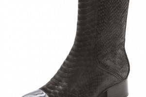 Jeffrey Campbell Pris Snake Booties