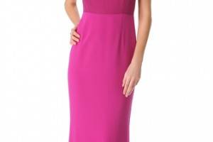 Jenni Kayne Short Sleeve Column Gown