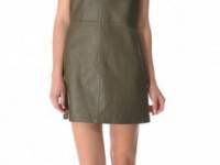 Jenni Kayne Zip Back Leather Dress