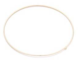 Jennifer Meyer Jewelry 18k Gold Diamond Thin Bangle