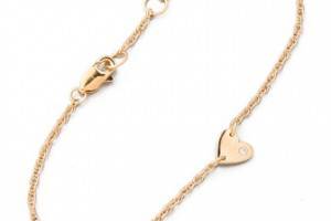 Jennifer Zeuner Jewelry Extra Small Heart Bracelet