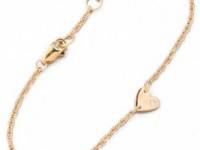 Jennifer Zeuner Jewelry Extra Small Heart Bracelet