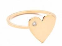 Jennifer Zeuner Jewelry Heart Diamond Ring