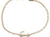 Jennifer Zeuner Jewelry Mini Anchor Charm Bracelet