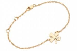 Jennifer Zeuner Jewelry Mini Clover Bracelet