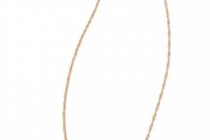 Jennifer Zeuner Jewelry Small Open Square Necklace