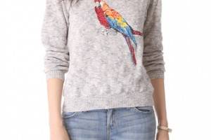 Joie Durene Embroidered Sweater