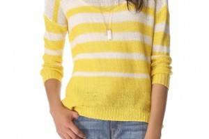 Joie Kalida Striped Sweater