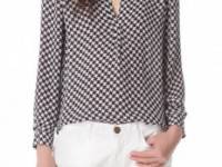 Joie Peterson B Silk Blouse