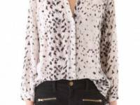 Joie Purine Snow Leopard Top