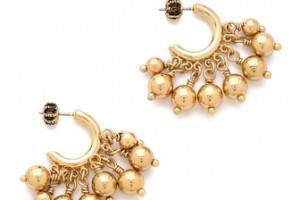 Juicy Couture Bauble Small Hoop Earrings