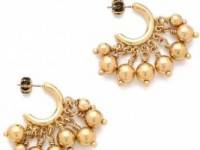 Juicy Couture Bauble Small Hoop Earrings