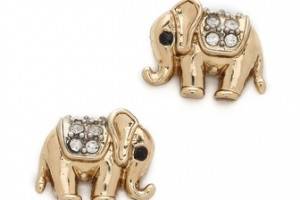 Juicy Couture Elephant Studs