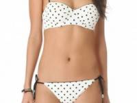 Juicy Couture Itsy Bitsy Polka Dot Bikini Top