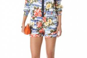 Juicy Couture Maui Floral Romper