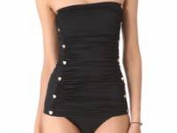 Juicy Couture Miss Divine Hearts Button Swimsuit