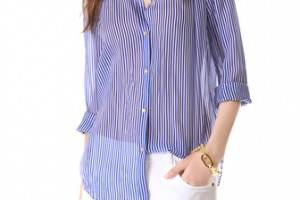 Juicy Couture Moonlight Striped Blouse