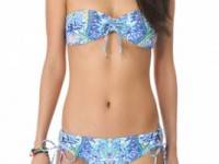 Juicy Couture Paisley Park Bandeau Bikini Top